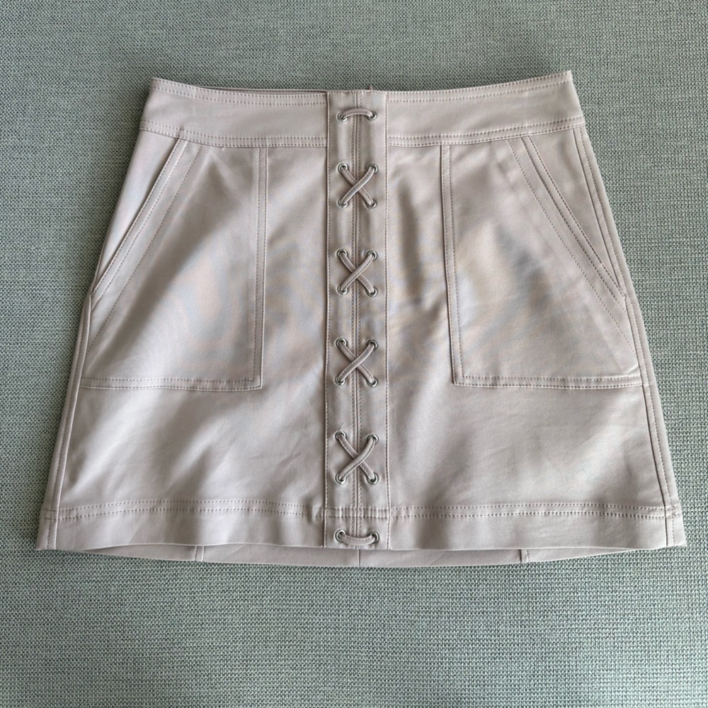 Express Blush Mini Skirt